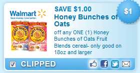 Honey Bunches of Oats Coupon