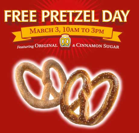 Free Pretzel Day