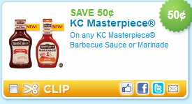 KC Masterpiece Barbecue Sauce Coupon