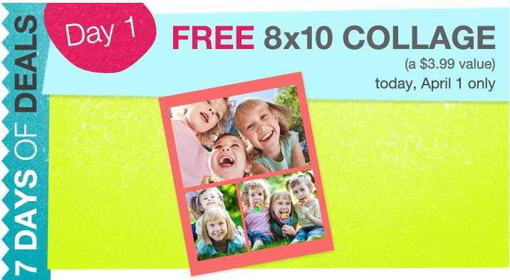 Free 8x10 Photo Collage