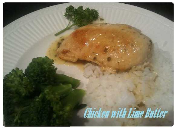 Chicken with Lime Butter