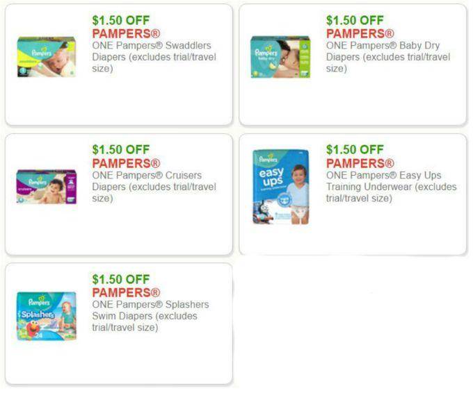 Pampers Coupons 2017 Save up to 3 on Pampers Diapers & Wipes