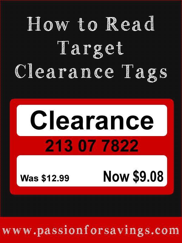 How to Read a Target Clearance Tag