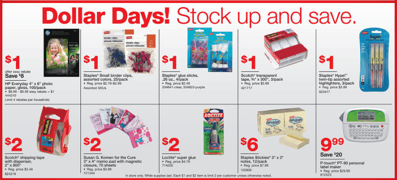 Staples Ad