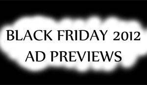 Black Friday Ads 2012