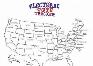 Free Electoral College Map Coloring Sheet