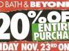 Bed Bath & Beyond Black Friday Ad