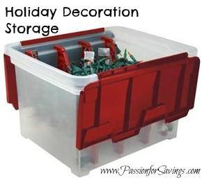 Holiday Decoration Storage