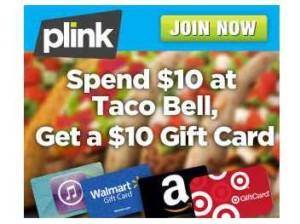 Free $10 Gift Card When You Spend $10 At Taco Bell!