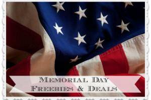 Memorial Day Freebies and Discounts for Military