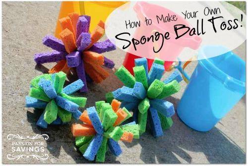 http://www.passionforsavings.com/2013/05/how-to-make-your-own-sponge-ball-toss/