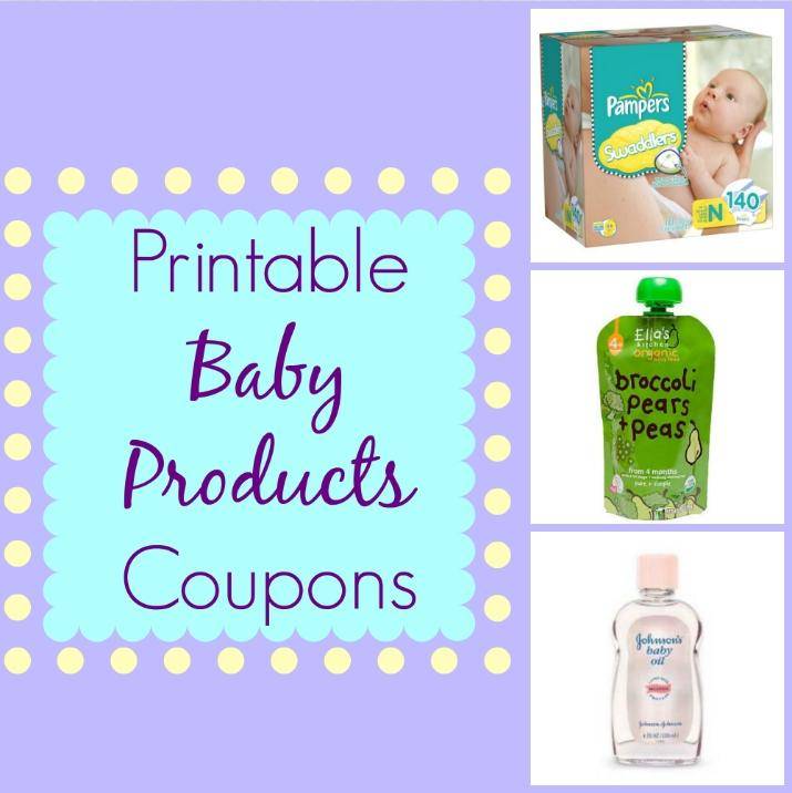 Printable Baby Products Coupons