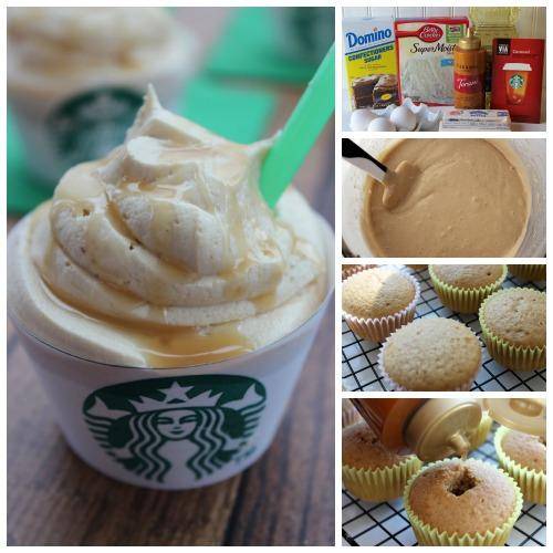Caramel Frappuccino Cupcakes Cake Mix Caramel Frappuccino Cupcakes Cake Mix