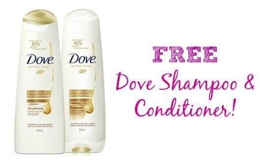 Dove Shampoo Coupons | FREE Shampoo &amp; Conditioner!