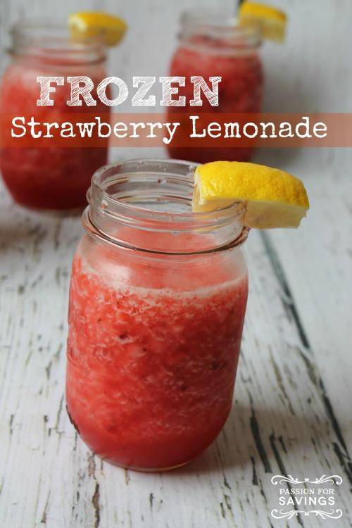 Frozen Strawberry Lemonade Recipe