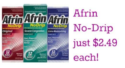 New Afrin Coupon and Walgreens Deal | Just $2.49 Each! - Passion for ...