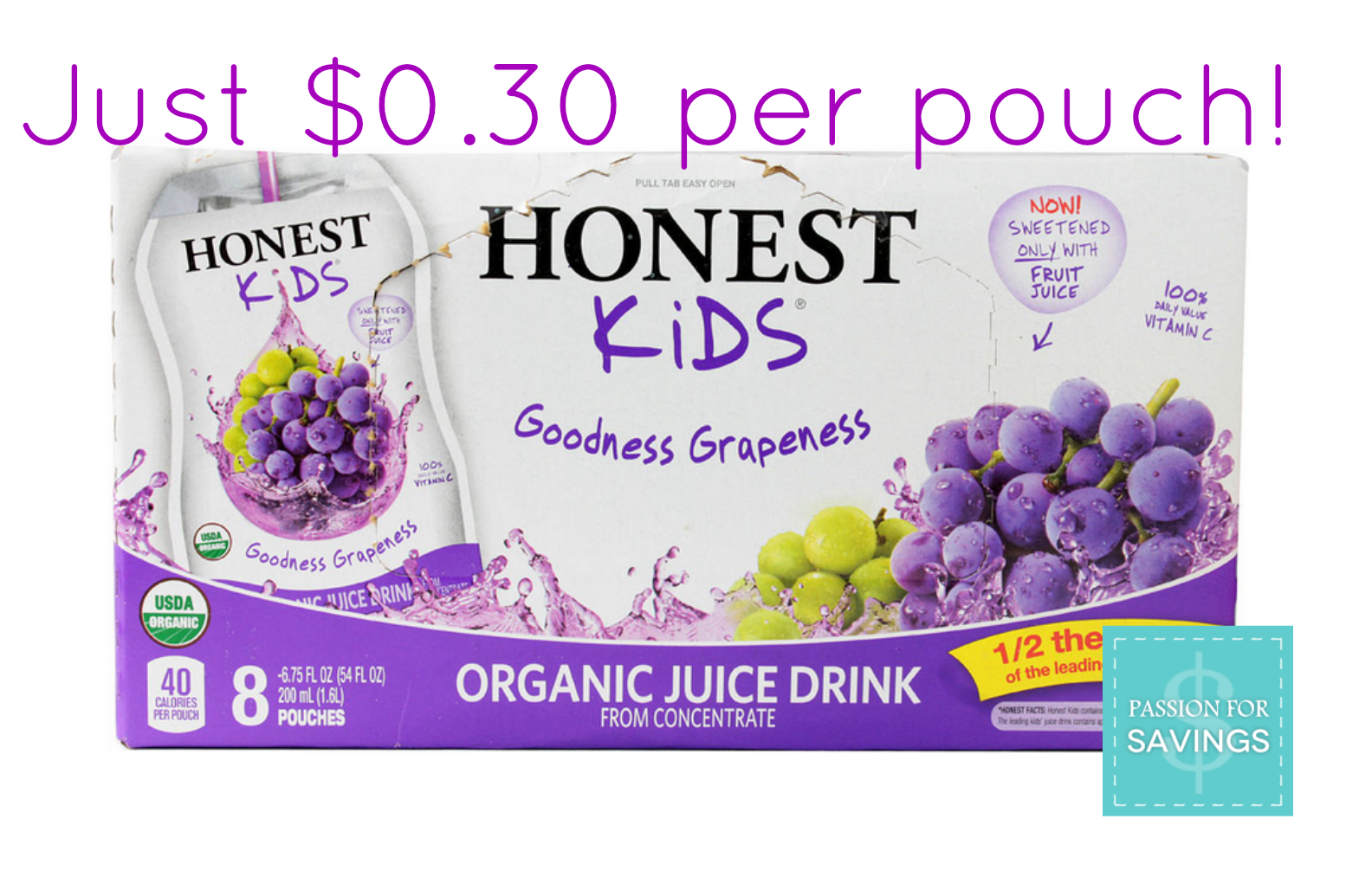 Honest Kids Organic Juice Coupons | $2.40 at Target! - Passion for Savings