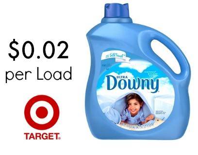 Downy Fabric Softener Coupons + $0.02 per Load at Target!