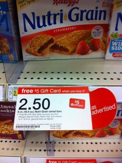Printable Nutri Grain Coupons | $0.50 per Box at Target!