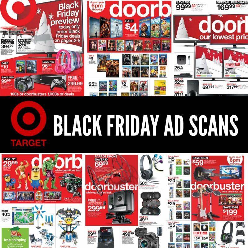 Target Black Friday Ad 2015 Ad Scans, Deals, & Hours