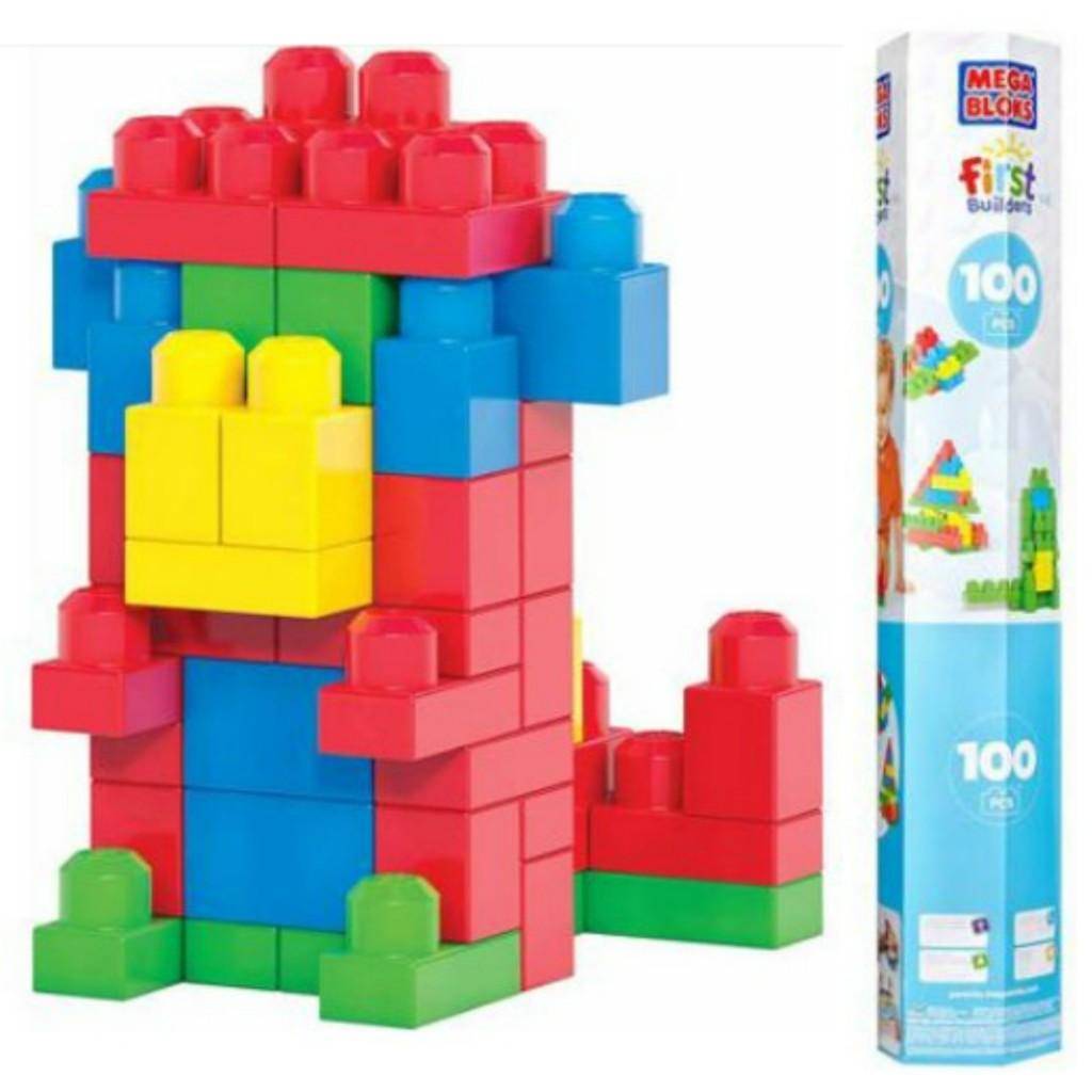 100 Piece Mega Bloks First Builders Let's Start Building Set only $10!