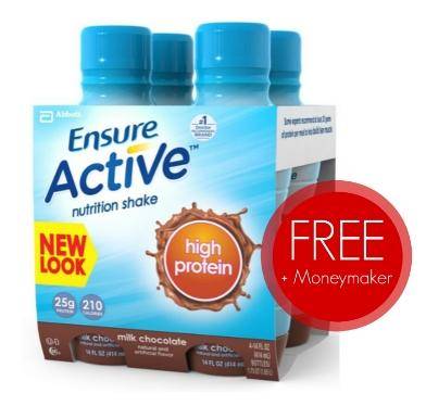 Ensure Coupons | FREE Ensure Active + $1.01 Moneymaker!
