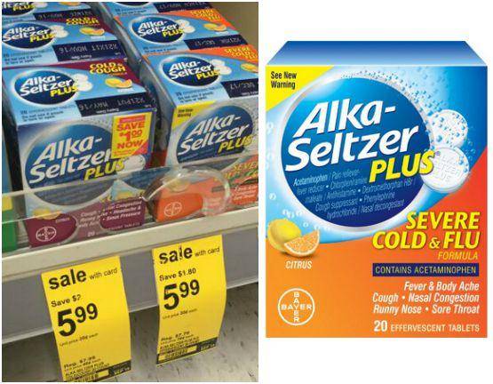 Alka Seltzer Plus Coupons | $0.99 at Walgreens!