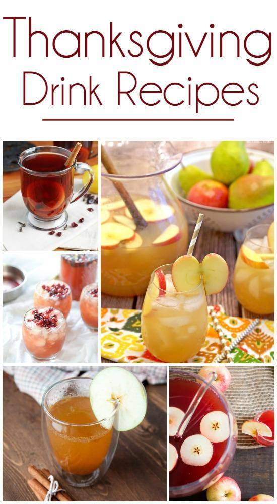 Thanksgiving Drink Recipes for Fall