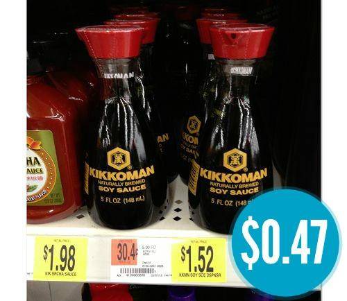 Printable Kikkoman Coupons | Soy Sauce $0.47 at Walmart!