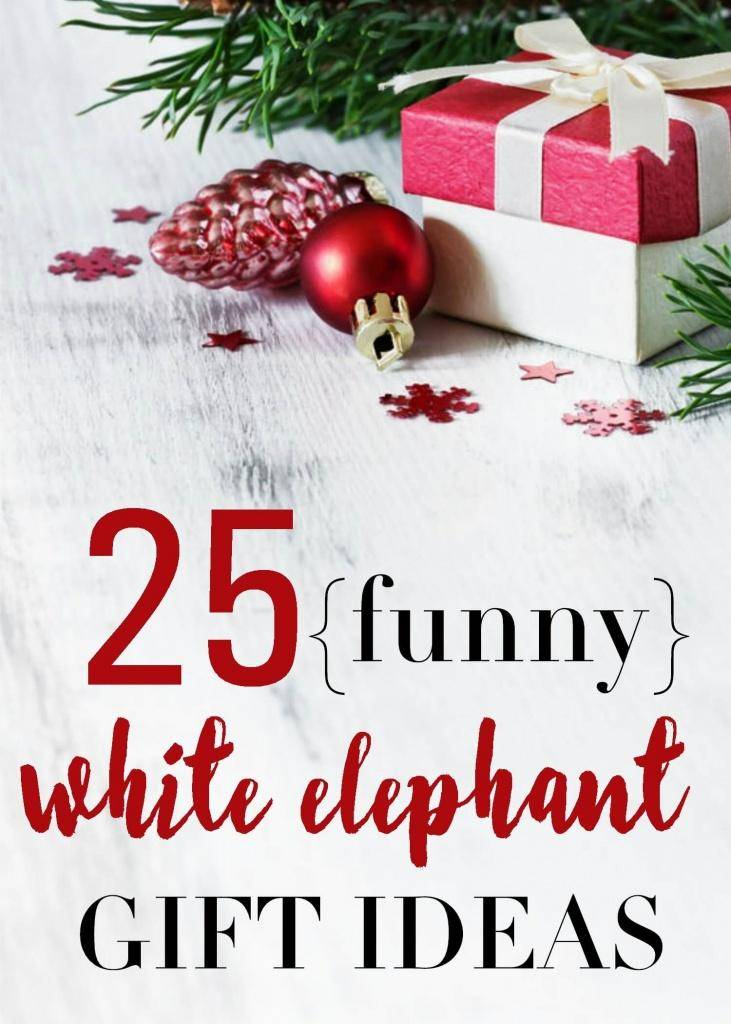 25 Funny White Elephant Gift Ideas & Inexpensive Gifts