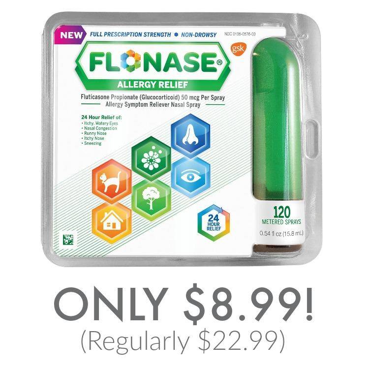 Flonase Nasal Spray Coupons 120 Dose just 8.99 at Rite Aid (Reg. 22.99)