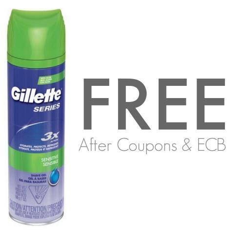 FREE Gillette Shave Gel With Coupon And ECB Passion For Savings