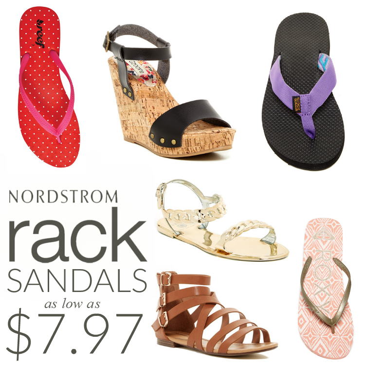 Women's Sandals as low as $7.97 | Reef, Teva, & More!