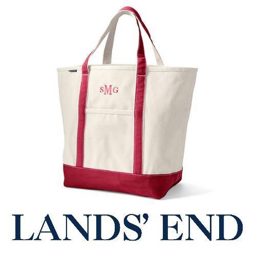 Lands&#39; End Canvas Large Totes just $20.40!