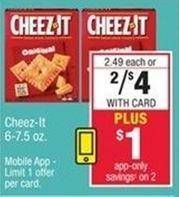 Cheez-It Cracker Coupons | As Low As $0.37 Per Single Bag!