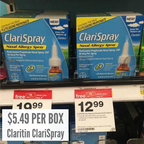 Claritin Clarispray Coupons | Just $5.49! (Reg. $12.99) - Passion for ...