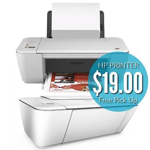 HP DeskJet 2548 Inkjet All-in-One Printer only $19 + Free Pick Up!