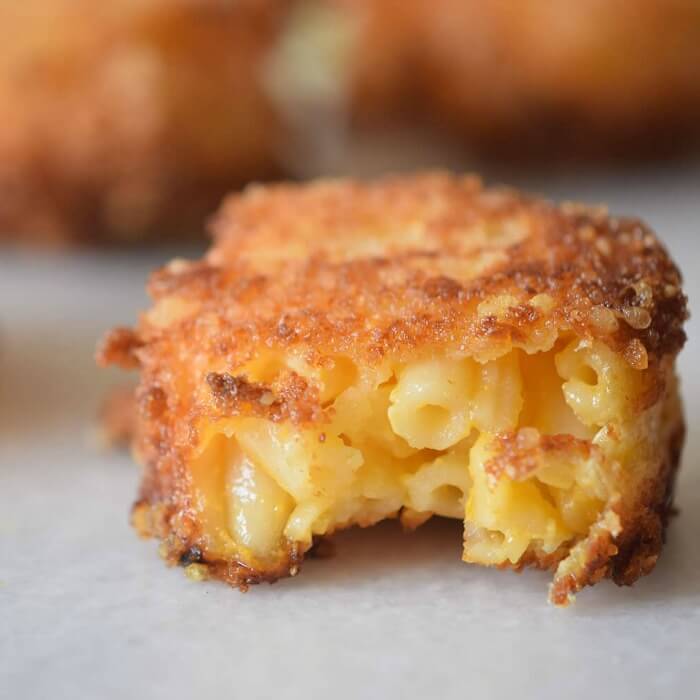 Fried Mac And Cheese Bites Recipe Passion For Savings