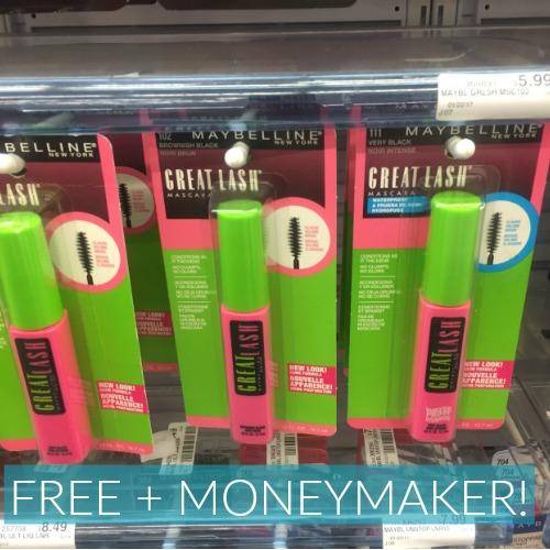 And see how you can get FREE + MONEYMAKER Maybelline Mascara at CVS!