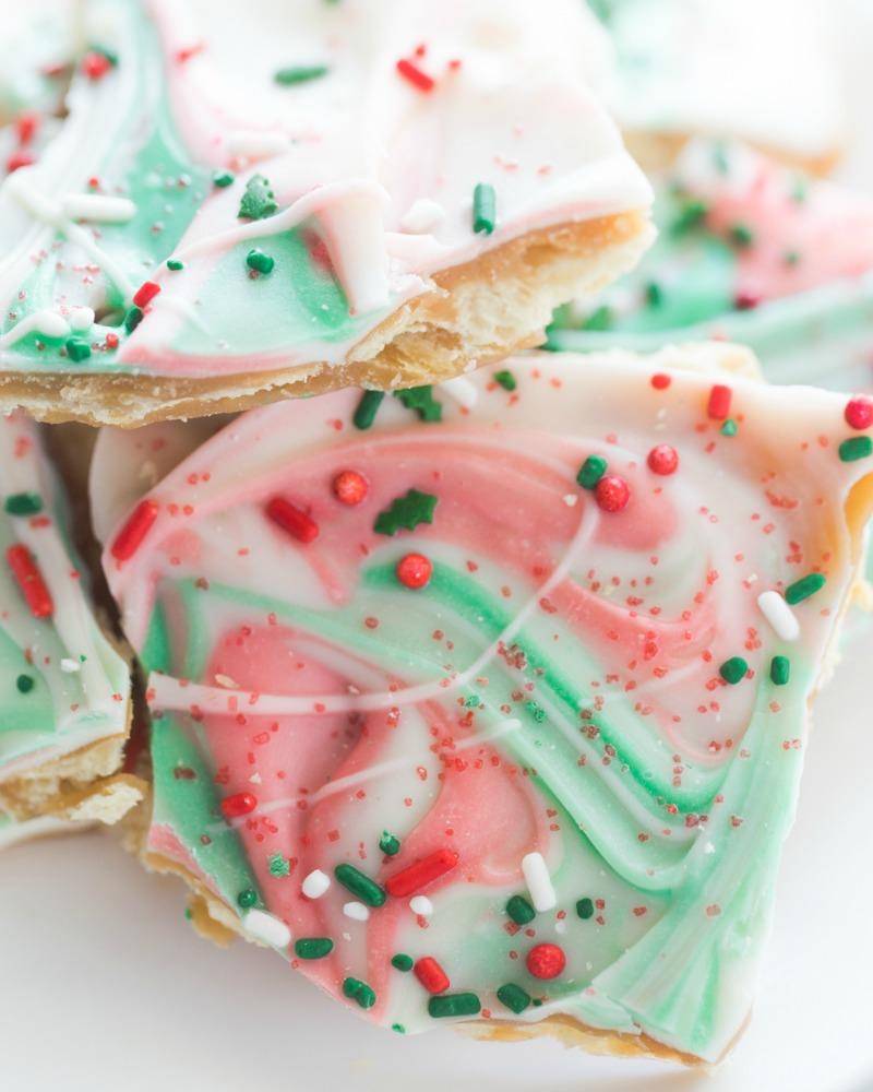 Don't miss this Easy Christmas Crack Recipe for one of the best holiday party treats and gift recipes for your friends, neighbors, and co-workers!