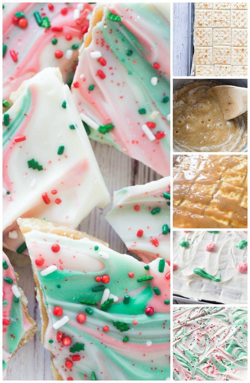 Don't miss this Easy Christmas Crack Recipe for one of the best holiday party treats and gift recipes for your friends, neighbors, and co-workers!