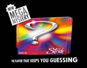 mystery stride gum