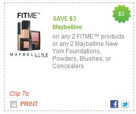 New Maybelline Coupons &amp; Jimmy D's Coupons - Passion for Savings