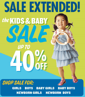 Old Navy Kids  Baby Sale + 15% off Coupon Code! - Passion for Savings