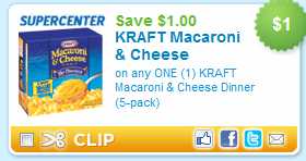 Kraft Mac & Cheese Coupons