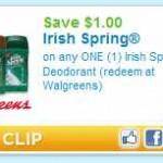 Irish Spring Deodorant Coupon