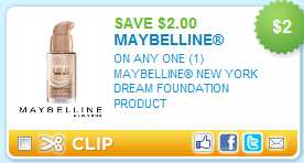 Maybelline Dream Matte Mousse Coupon