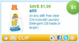 All Detergent Coupon