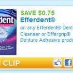 141 Efferdent Coupons