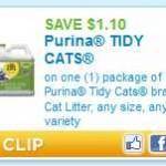 Tidy Cats Cat Litter Coupon